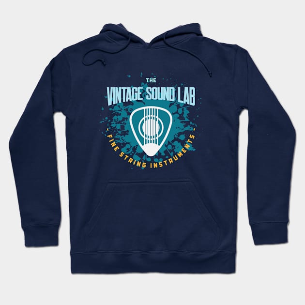 Music Sound Lab Design Hoodie by bert englefield 